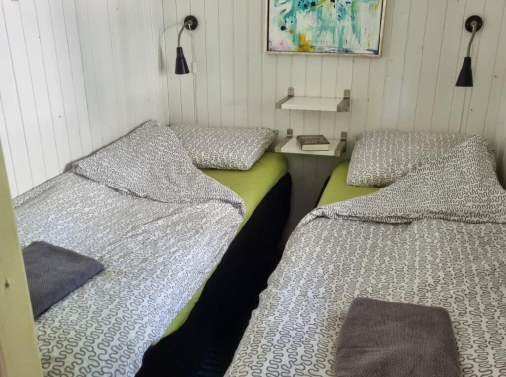 Soveværelset i Sommerhus Langeland